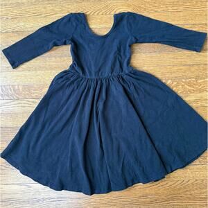 Alice + Ames Girls' Black Skater Dress Size 5